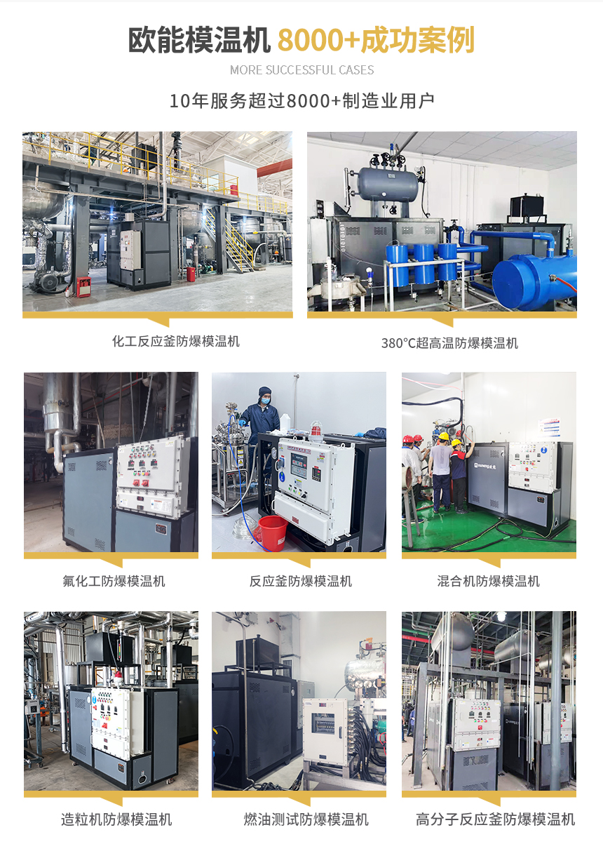 防爆高溫模溫機案例